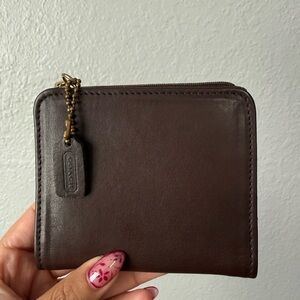 Vintage Coach Bi-Fold Snap Wallet 6911